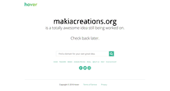 Desktop Screenshot of makiacreations.org